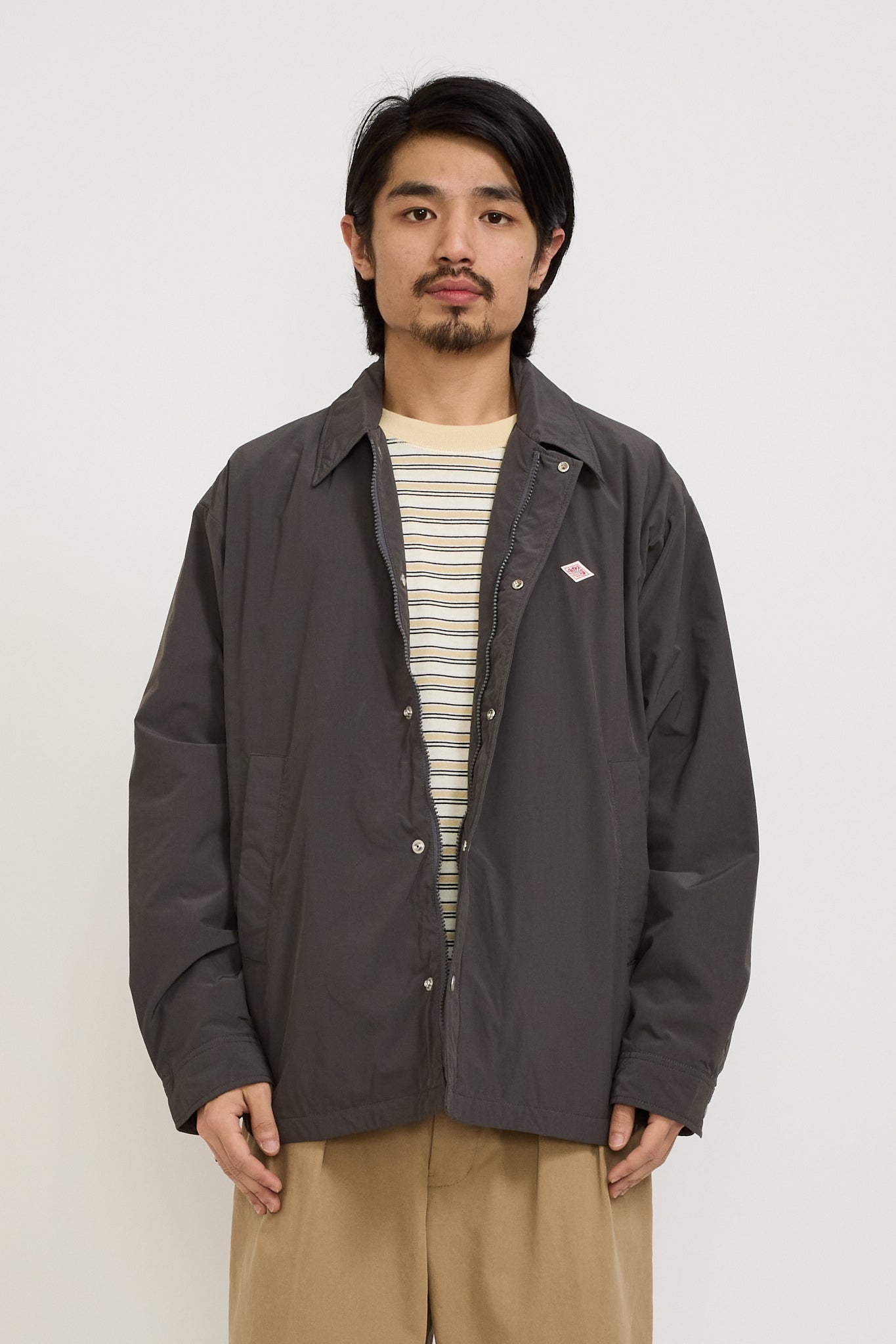 Danton | Coach Jacket Charcoal | Maplestore