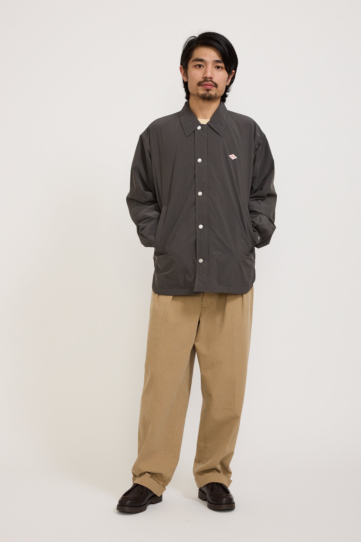 Danton | Coach Jacket Charcoal | Maplestore