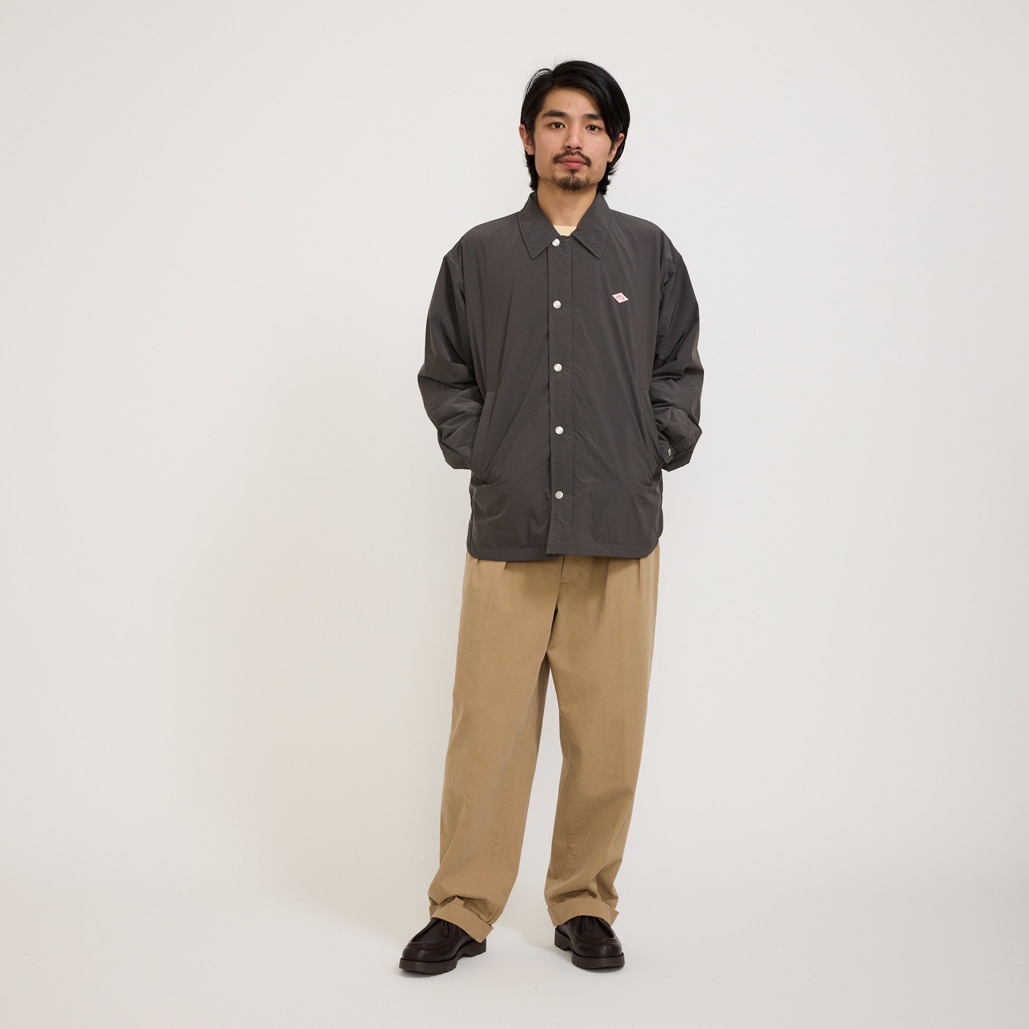 Danton | Coach Jacket Charcoal | Maplestore