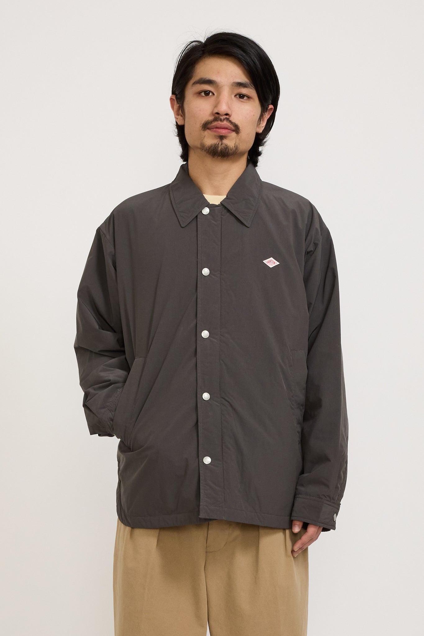 Danton | Coach Jacket Charcoal | Maplestore