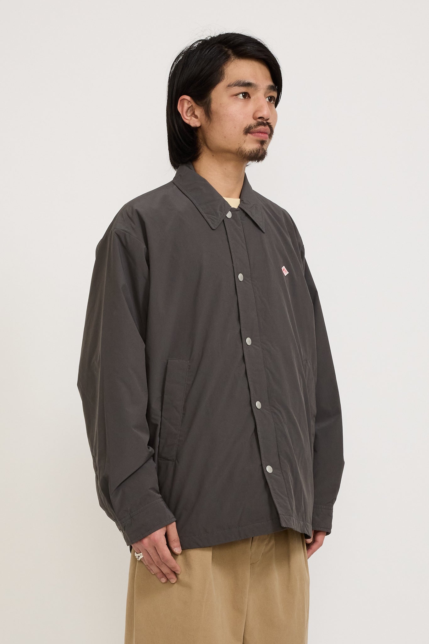 Danton | Coach Jacket Charcoal | Maplestore