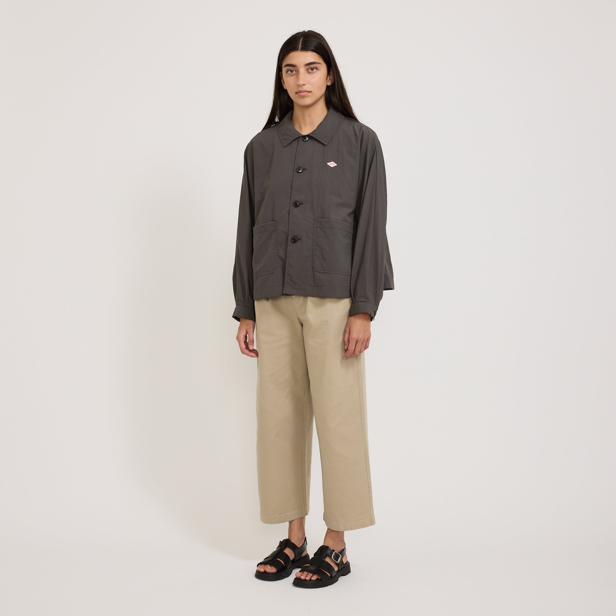 Danton | Dolman Sleeve Jacket Charcoal | Maplestore