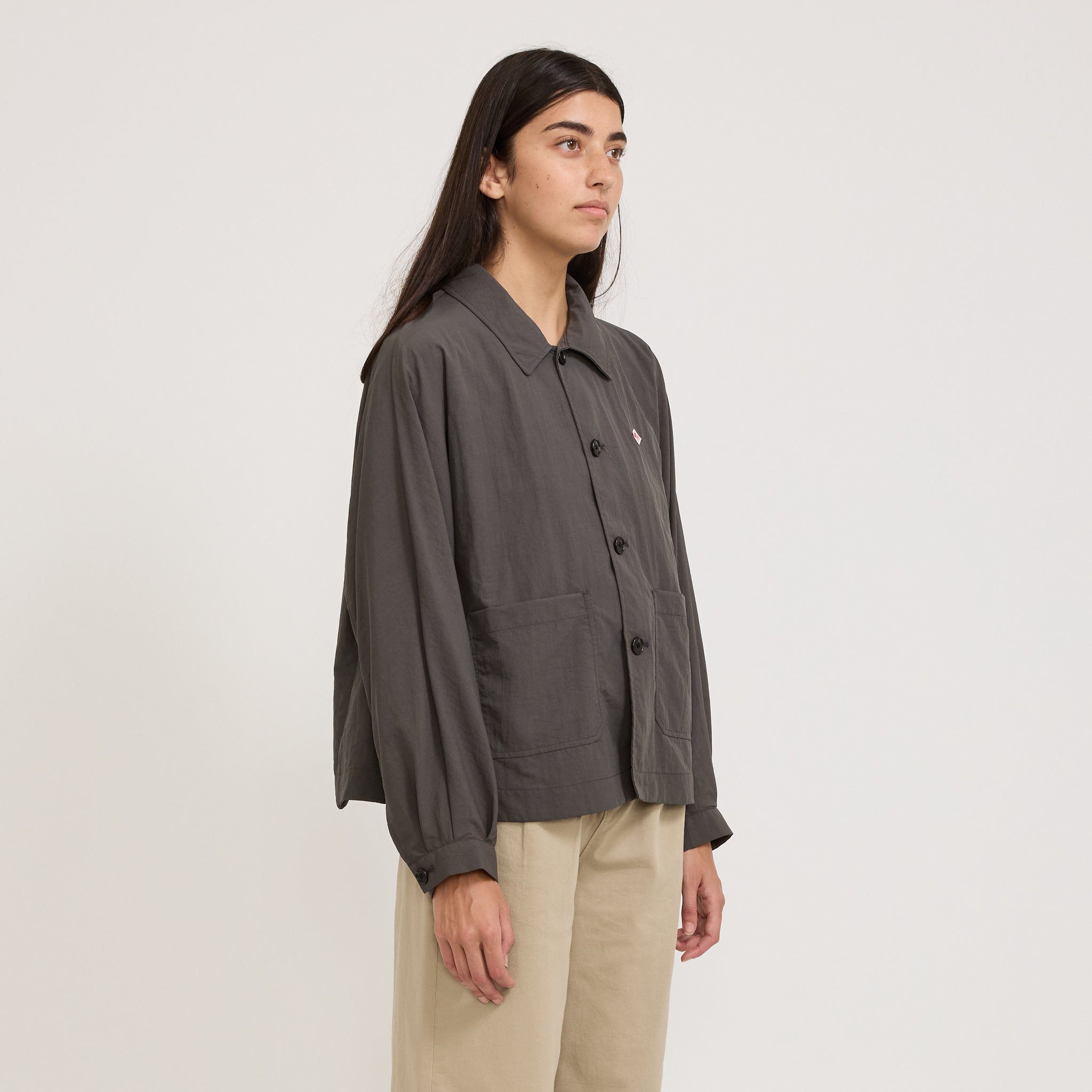 Danton | Dolman Sleeve Jacket Charcoal | Maplestore