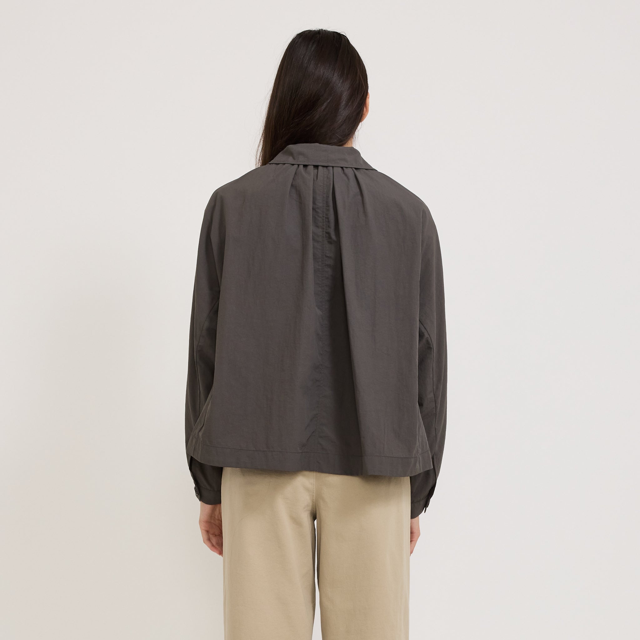 Danton | Dolman Sleeve Jacket Charcoal | Maplestore
