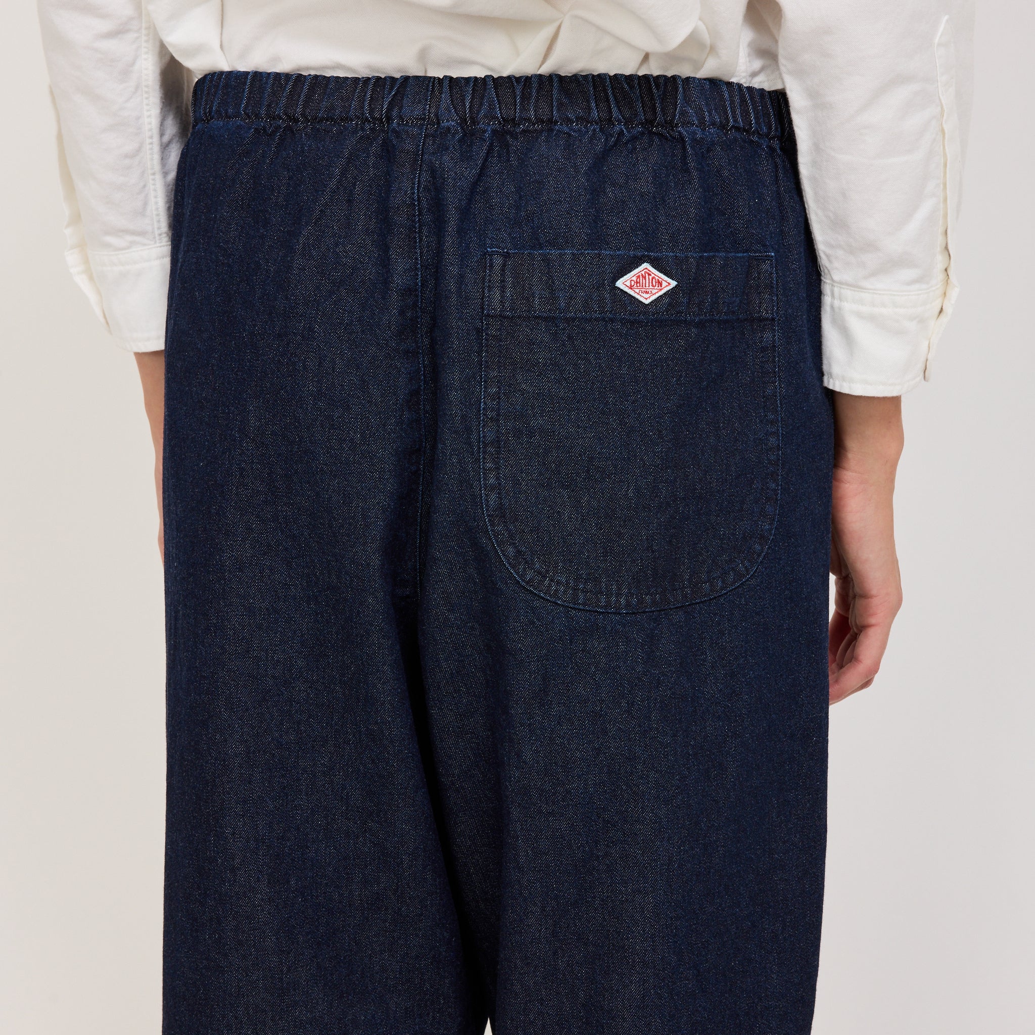 Danton | Womens Easy Pants 10oz Denim Indigo | Maplestore