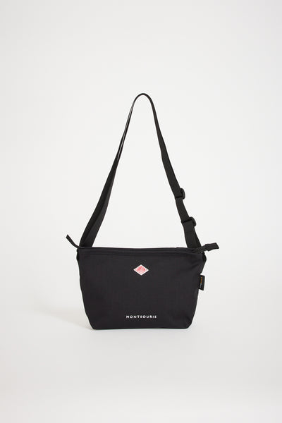 Danton | Montsouris Shoulder Bag Cordura Canvas Black | Maplestore