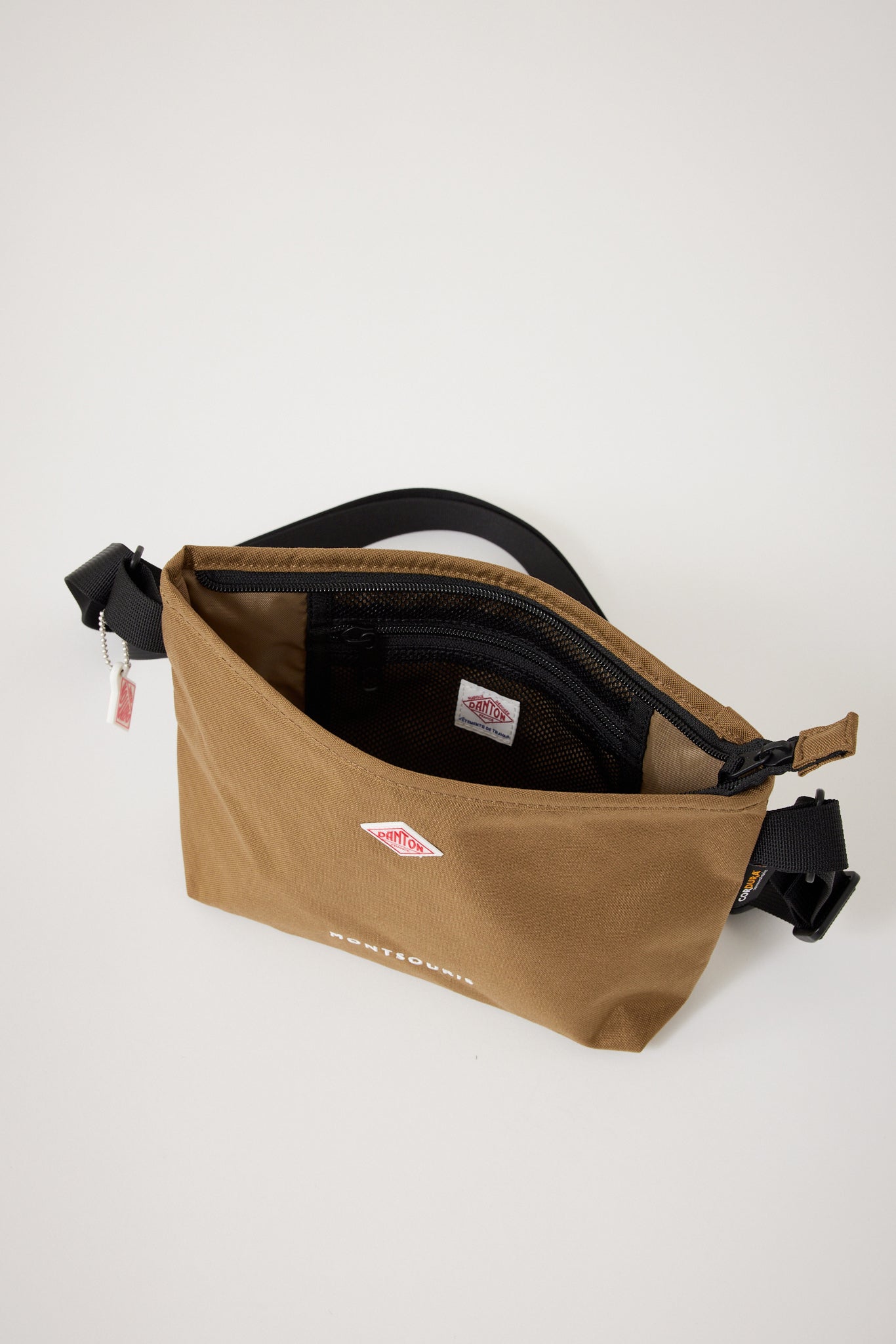 Danton | Montsouris Shoulder Bag Cordura Canvas Coyote | Maplestore