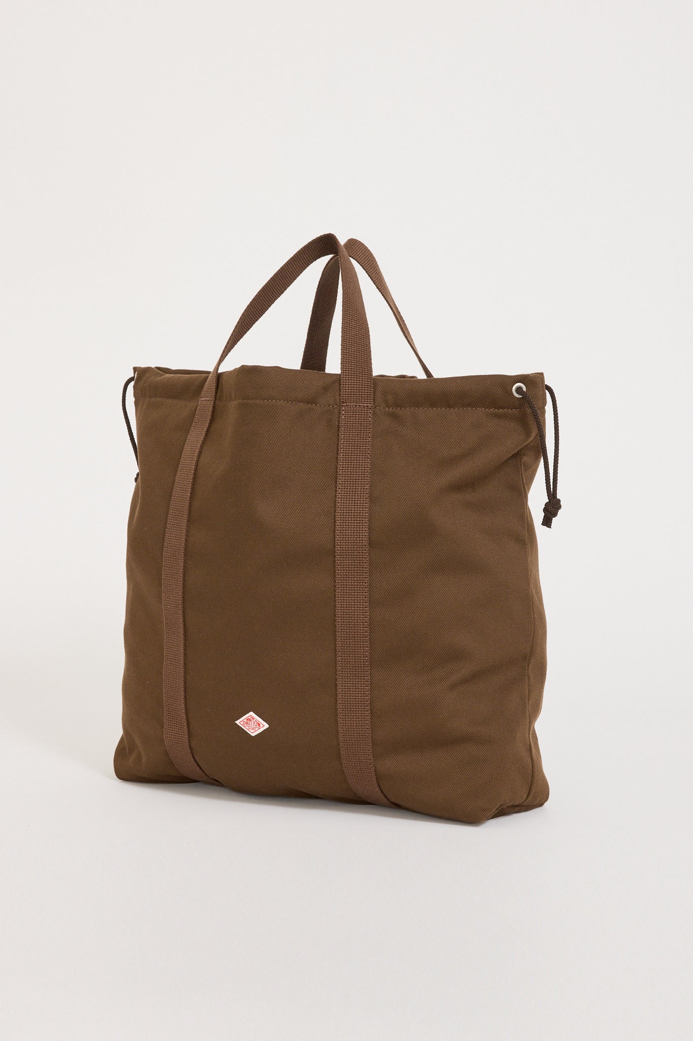 Montrouge Drawstring Tote Bag Brown