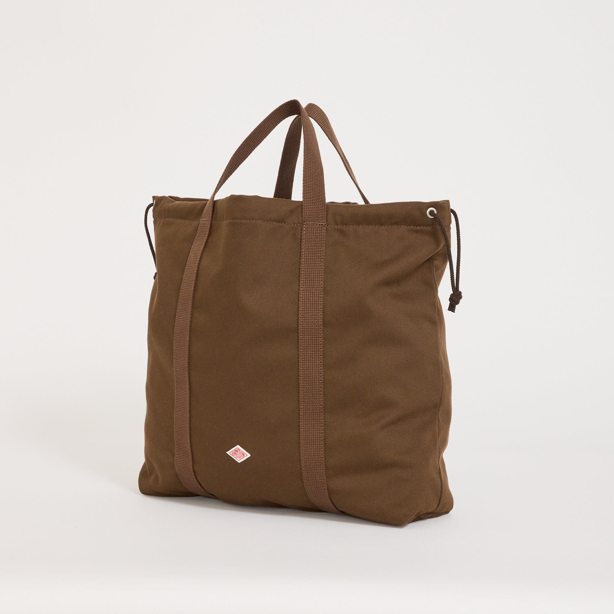 Montrouge Drawstring Tote Bag Brown