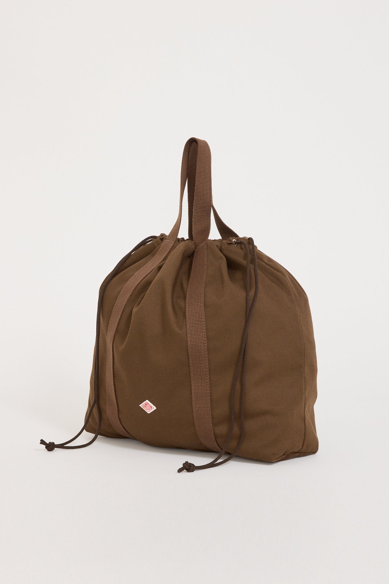 Montrouge Drawstring Tote Bag Brown