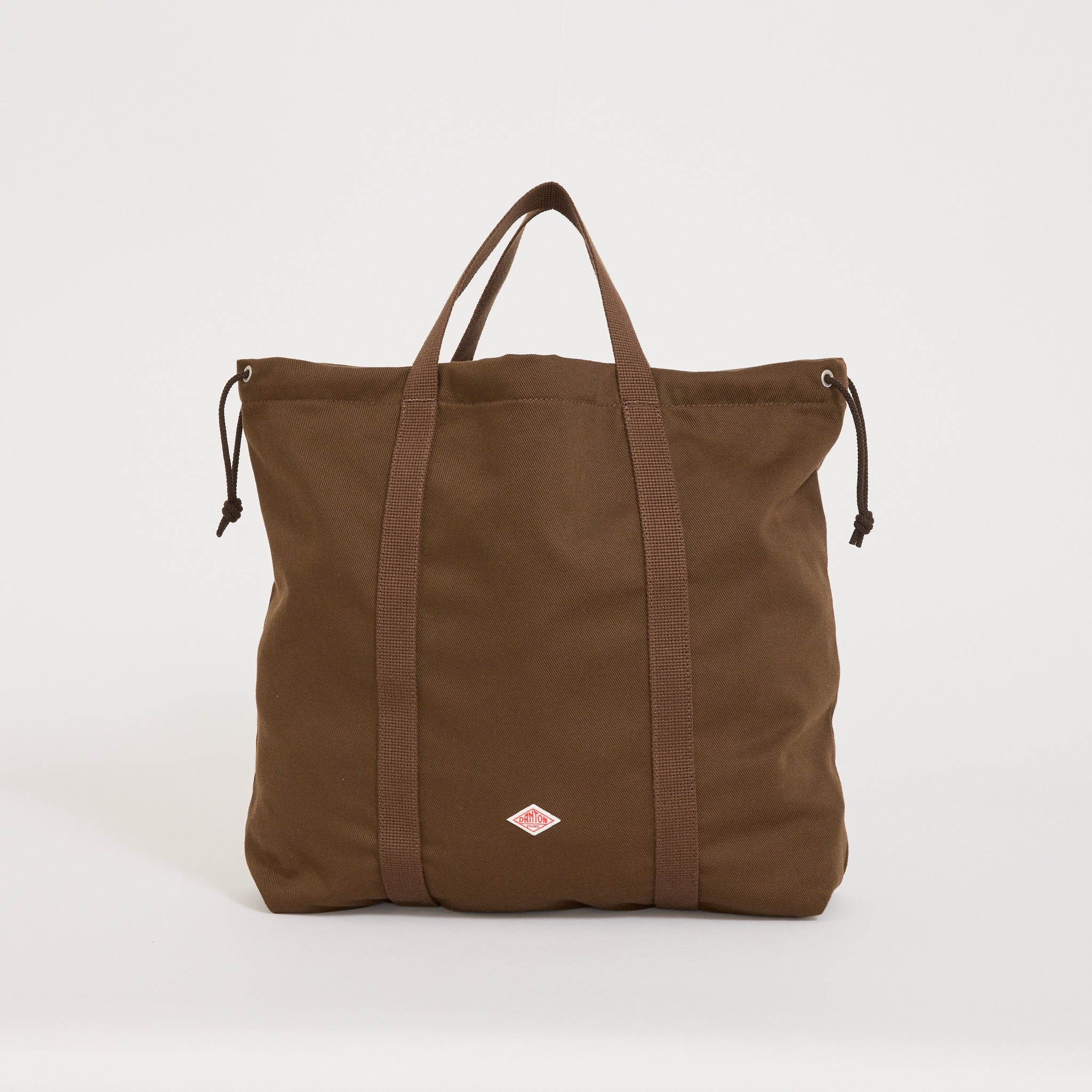 Montrouge Drawstring Tote Bag Brown
