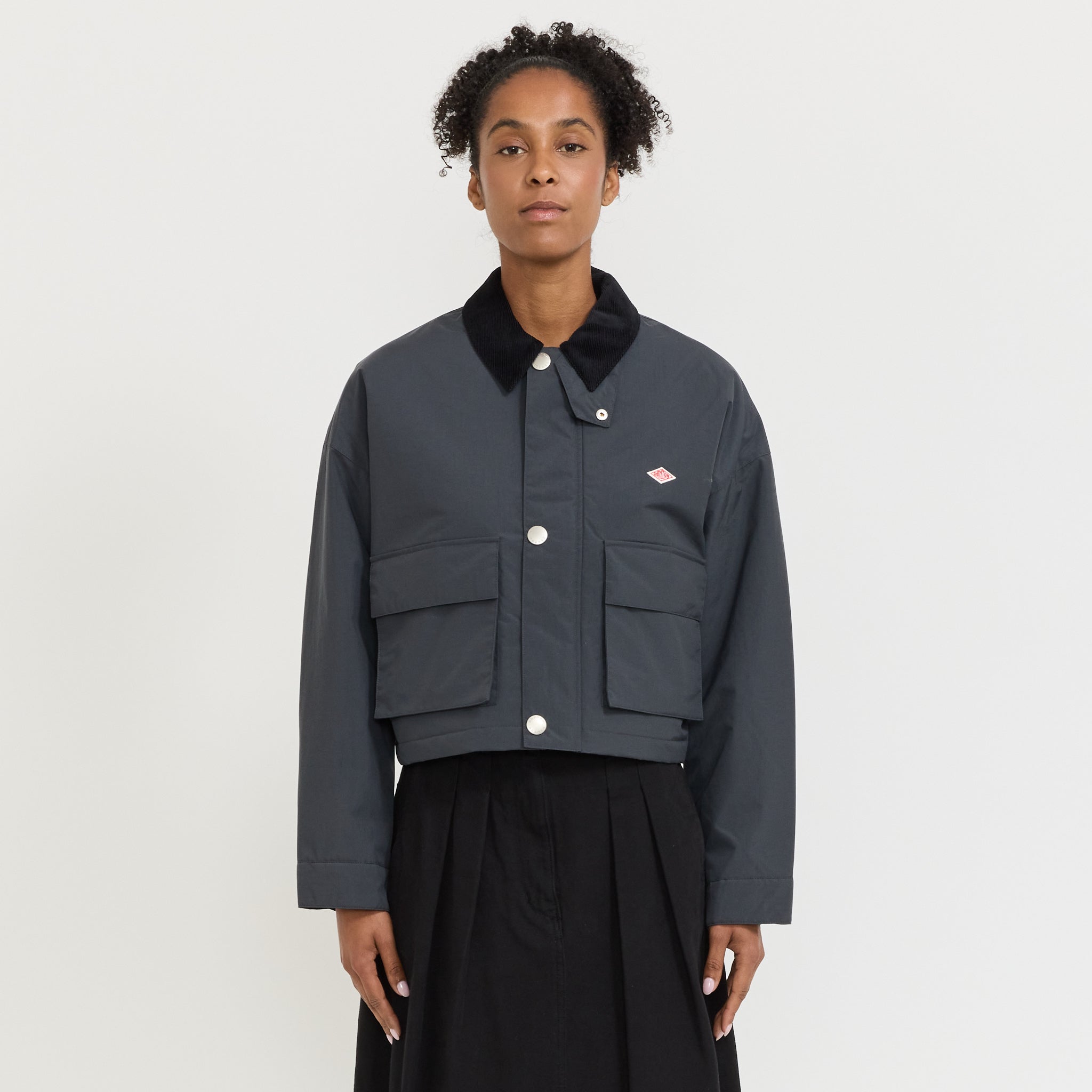 Short Jacket Charcoal