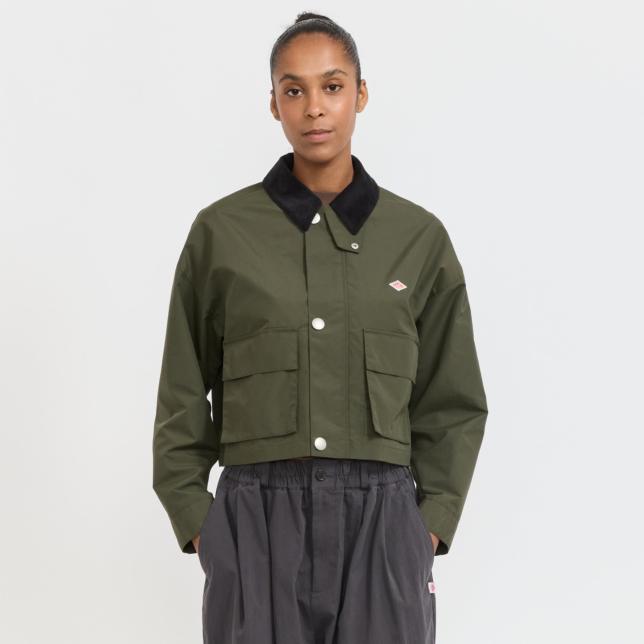 Danton | Short Jacket Olive | Maplestore