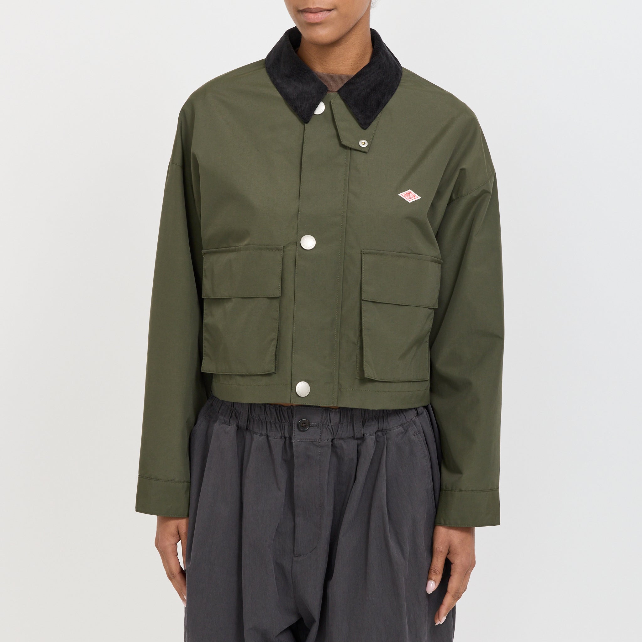 Danton | Short Jacket Olive | Maplestore