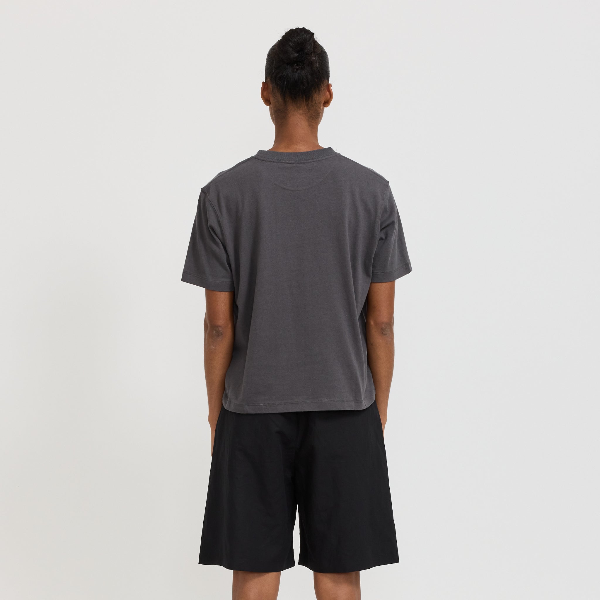 Danton | Womens Short T-Shirt Coal Grey | Maplestore