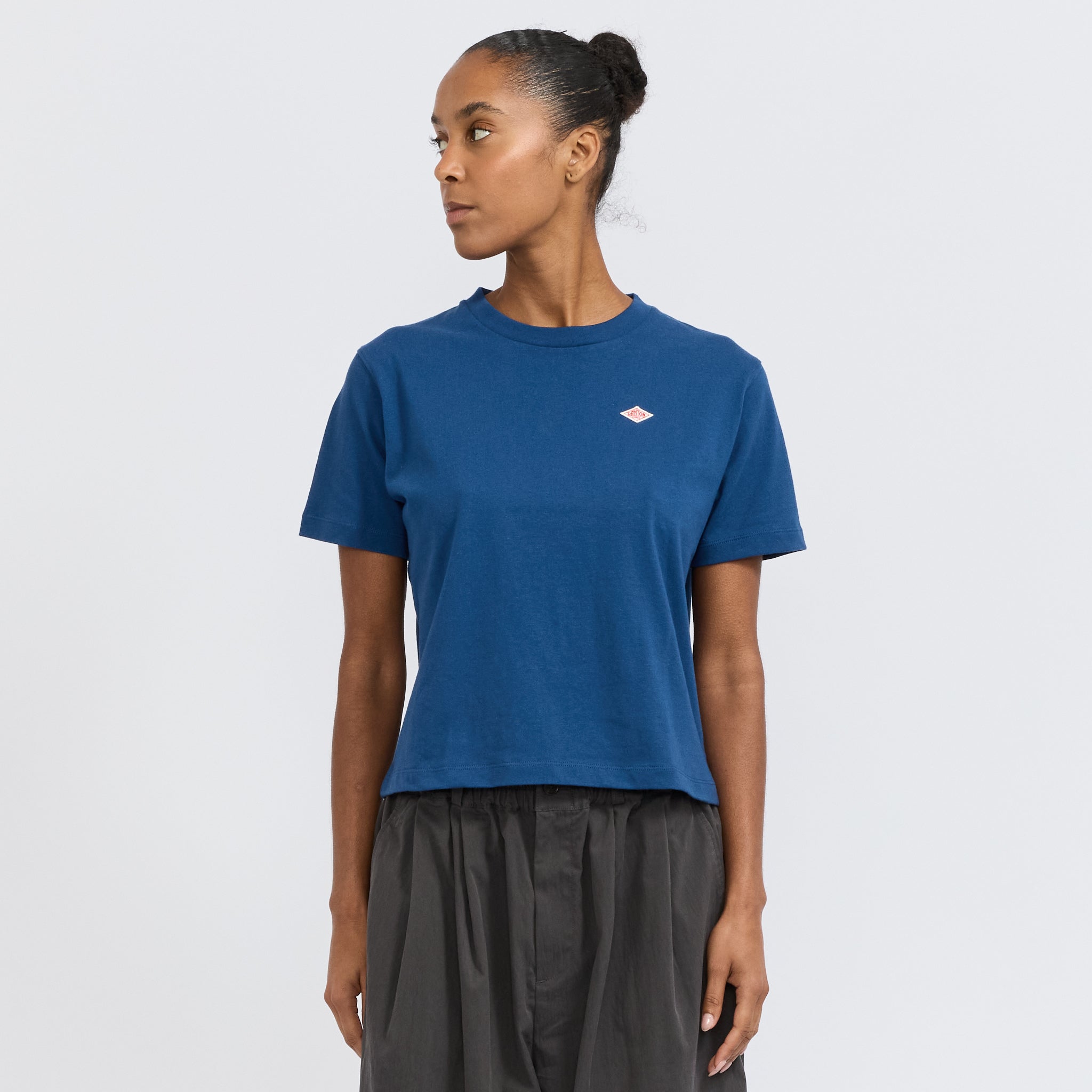Womens Short T-Shirt Navy
