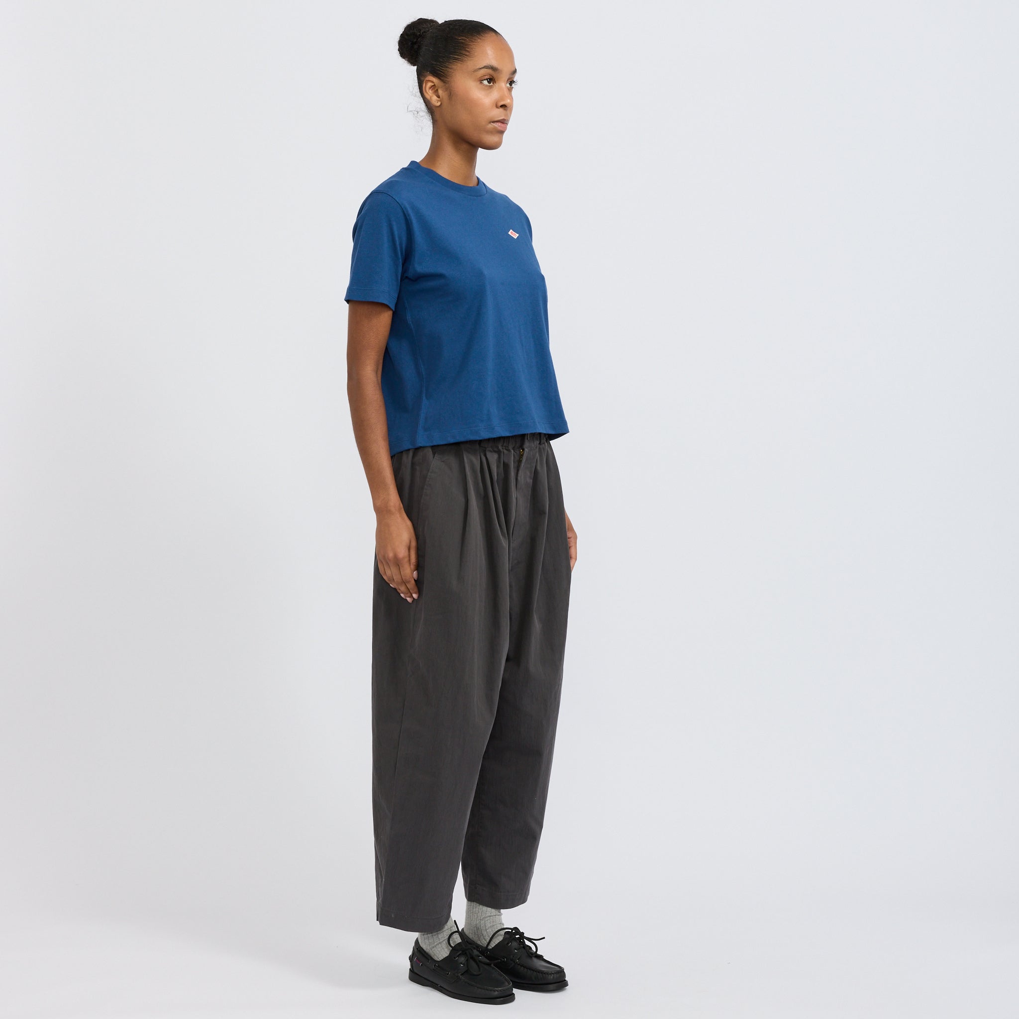 Womens Short T-Shirt Navy