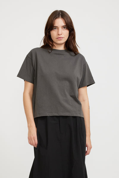 Danton | Short Sleeve Tee Coal Grey Womens | Maplestore