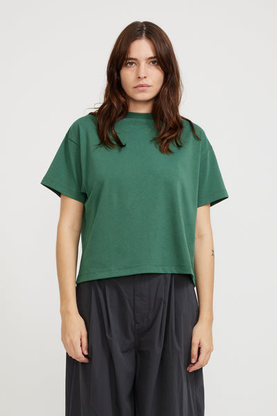 Danton | Short Sleeve Tee Dark Green Womens | Maplestore