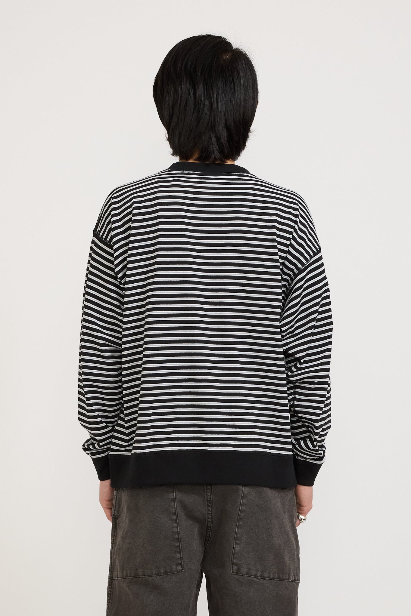Danton | Sweat T-Shirt Black/Grey Multi | Maplestore