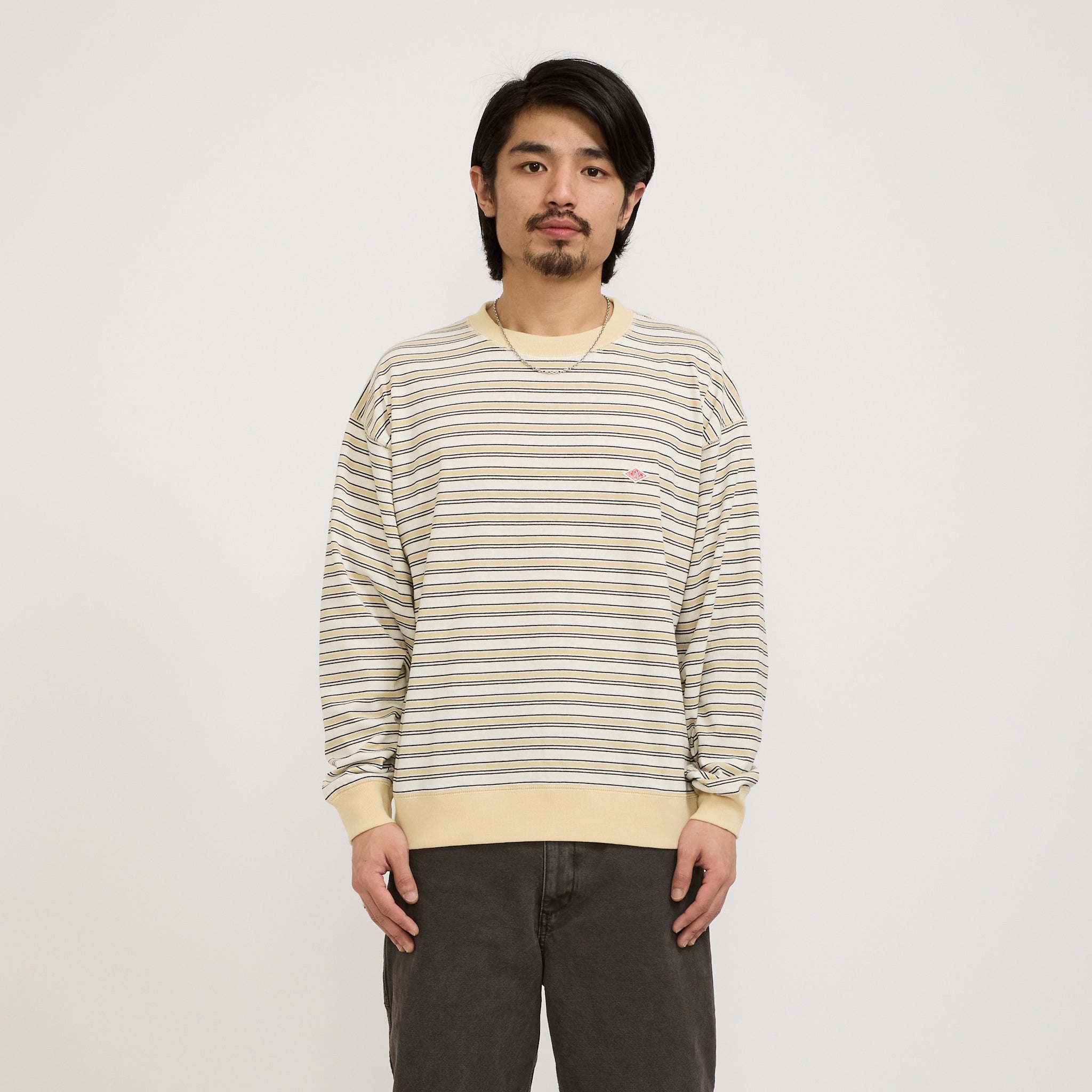 Sweat T-Shirt Ecru/Beige Multi