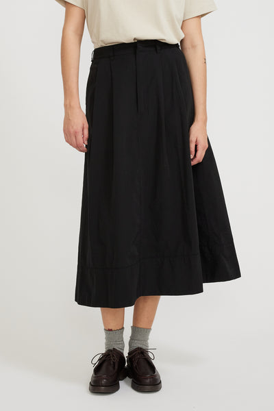 Danton | 2 Tuck Skirt Black | Maplestore