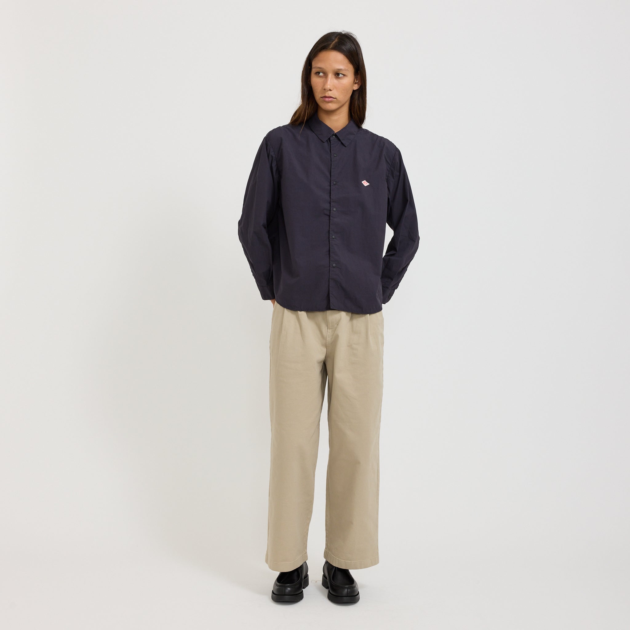 Danton | Washed Shirt Navy | Maplestore