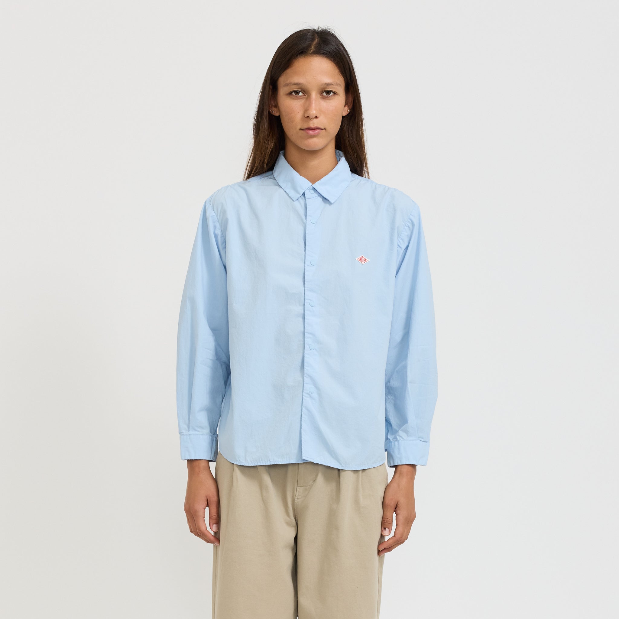 Danton | Washed Shirt Sax | Maplestore