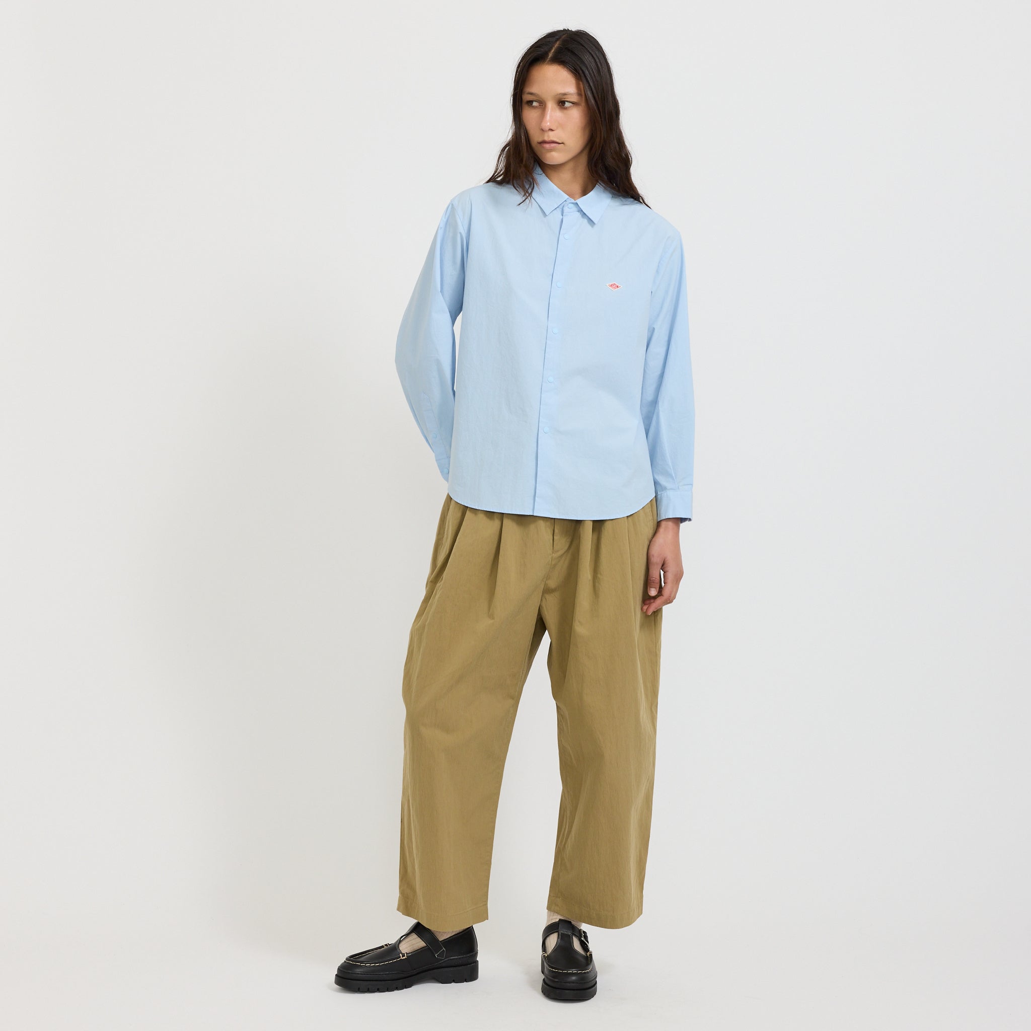 Danton | Washed Shirt Sax | Maplestore