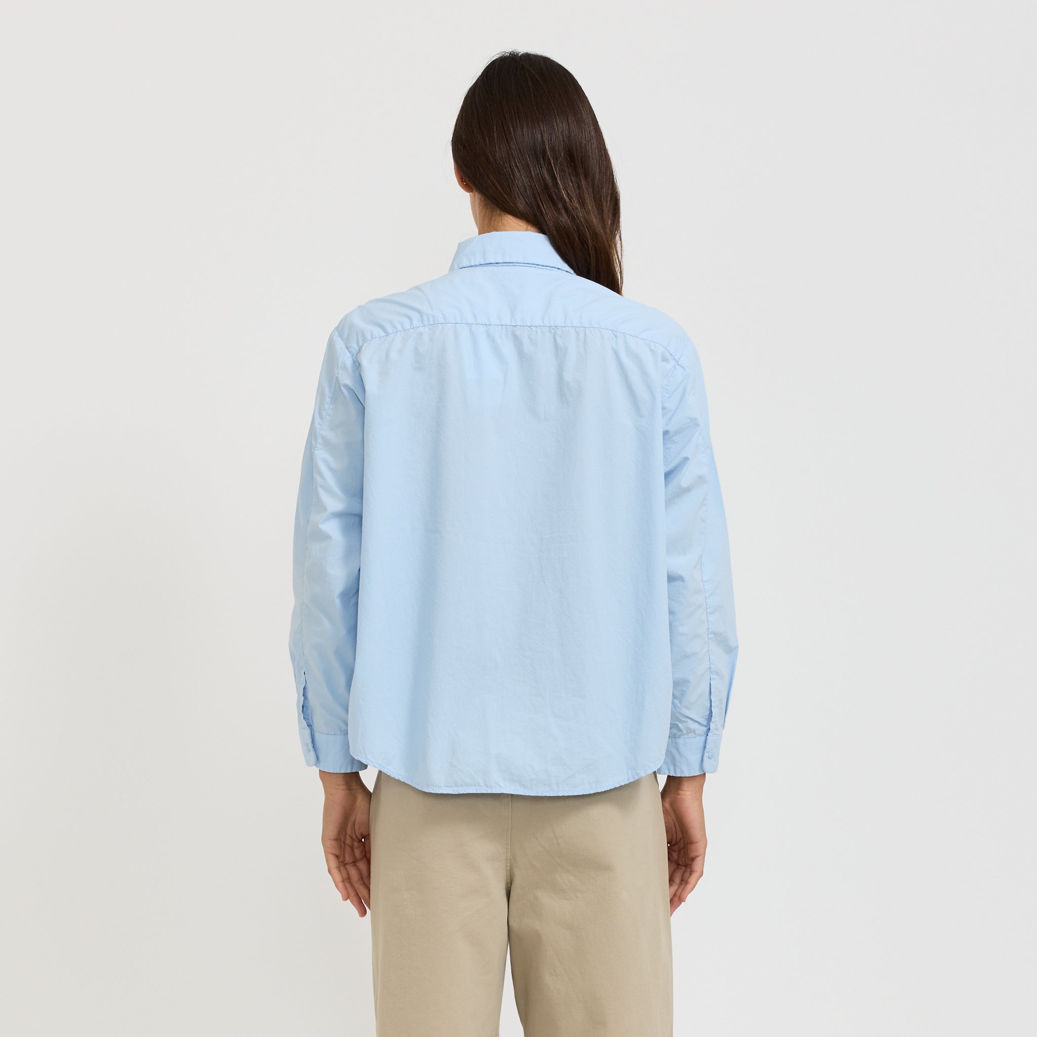 Danton | Washed Shirt Sax | Maplestore