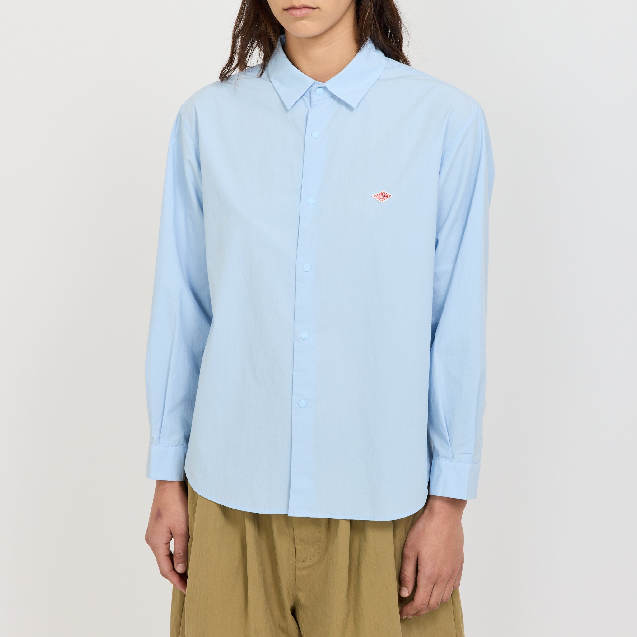 Danton | Washed Shirt Sax | Maplestore