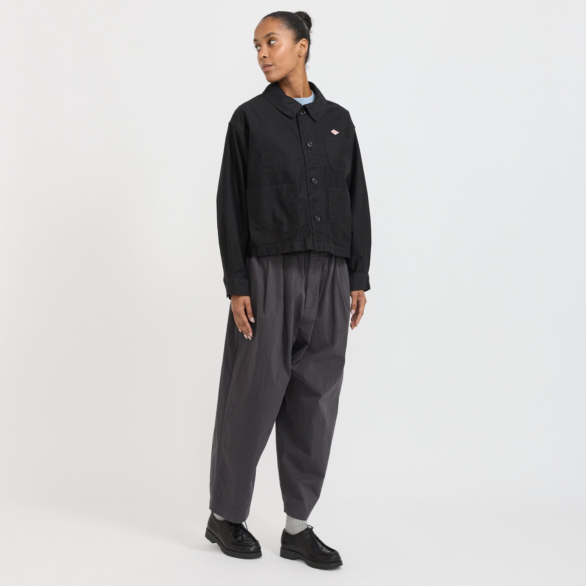 Danton | Wide Coveralls Black | Maplestore