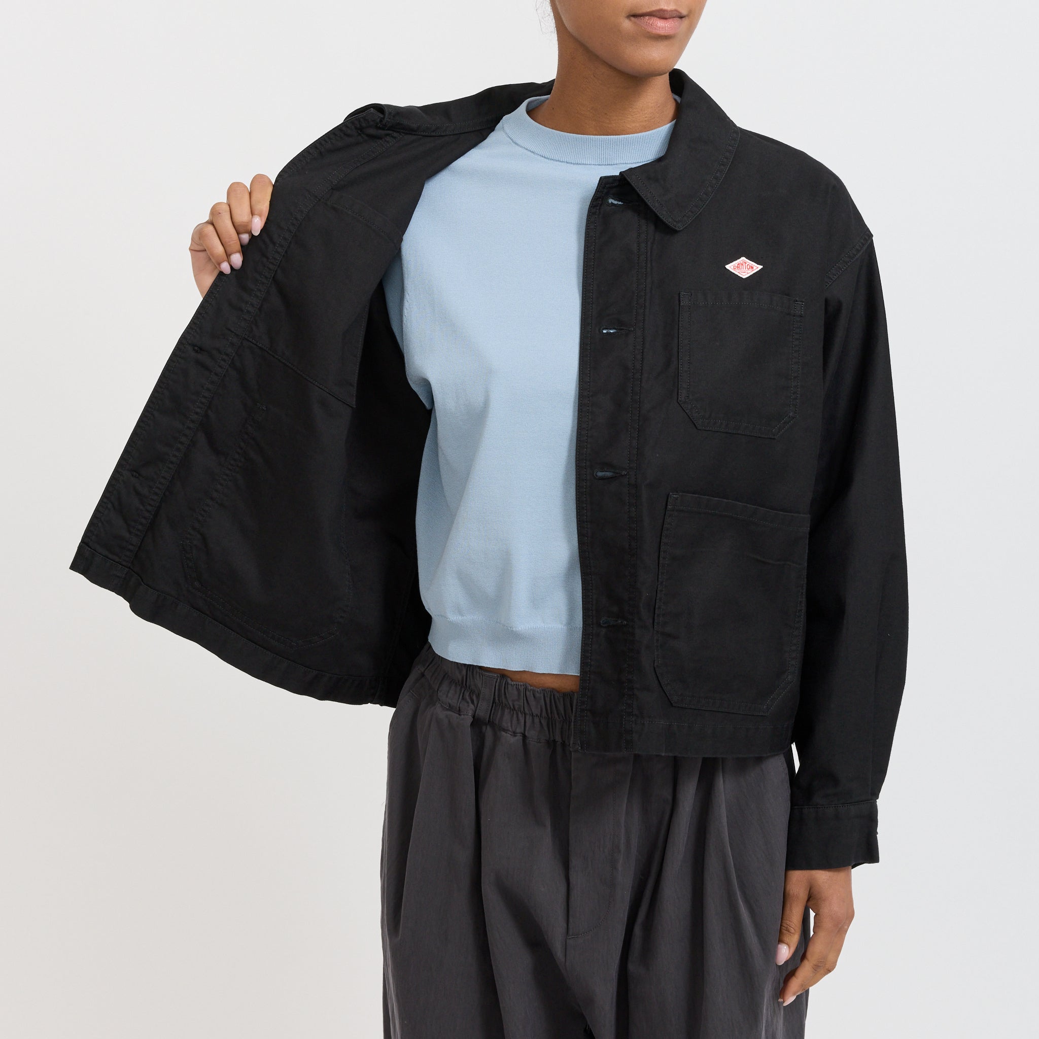 Danton | Wide Coveralls Black | Maplestore