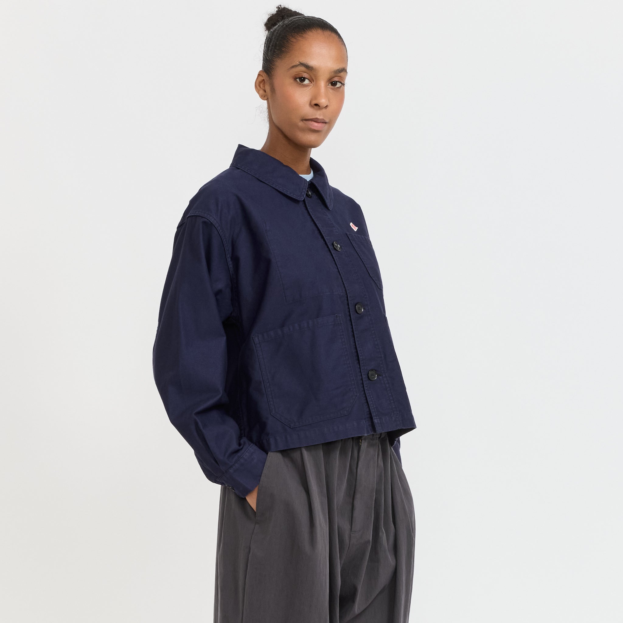 Danton | Wide Coveralls Navy | Maplestore