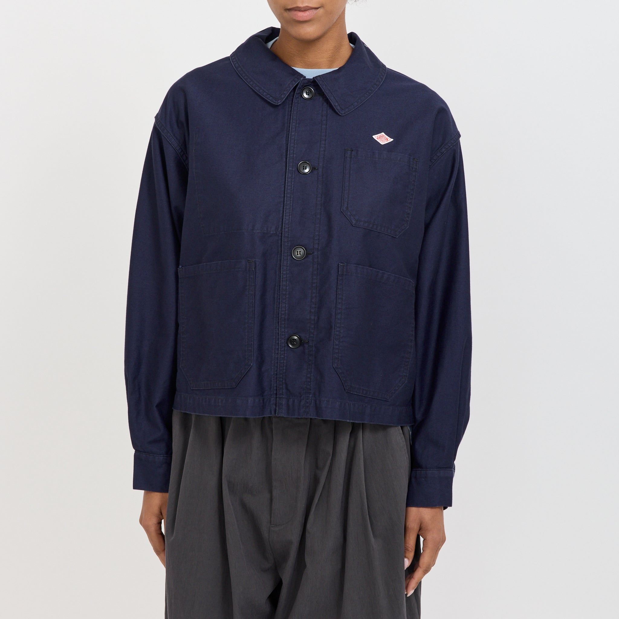 Danton | Wide Coveralls Navy | Maplestore