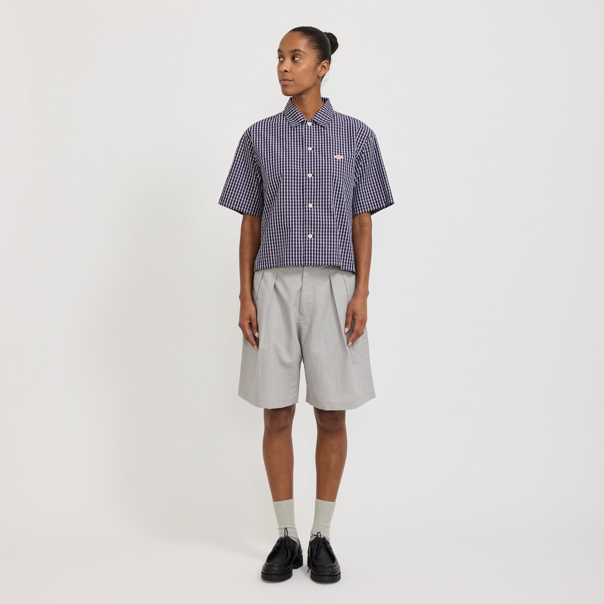 Danton | Womens Shorts Light Grey | Maplestore