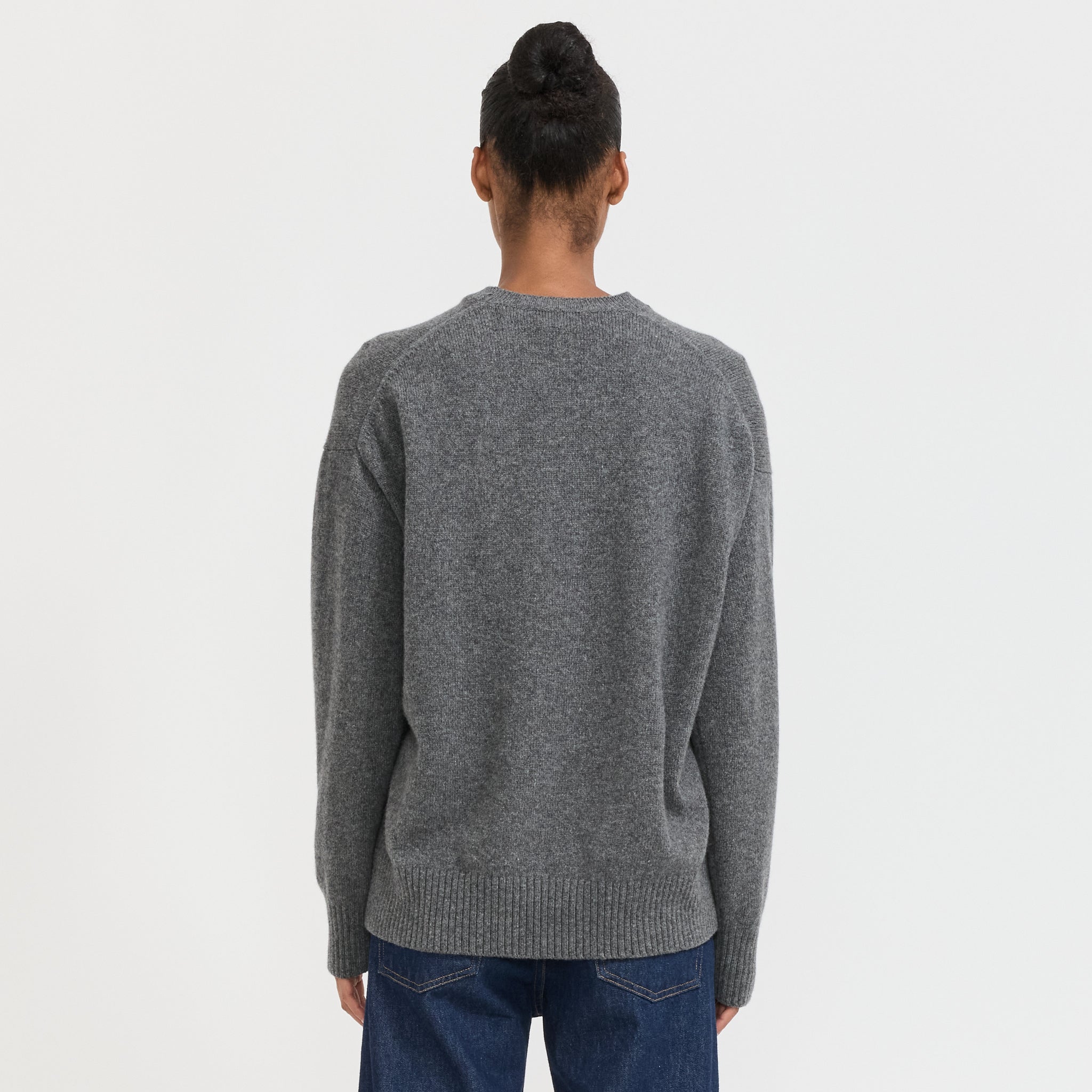 &Daughter | Innes Slouch Crewneck Derby Grey | Maplestore