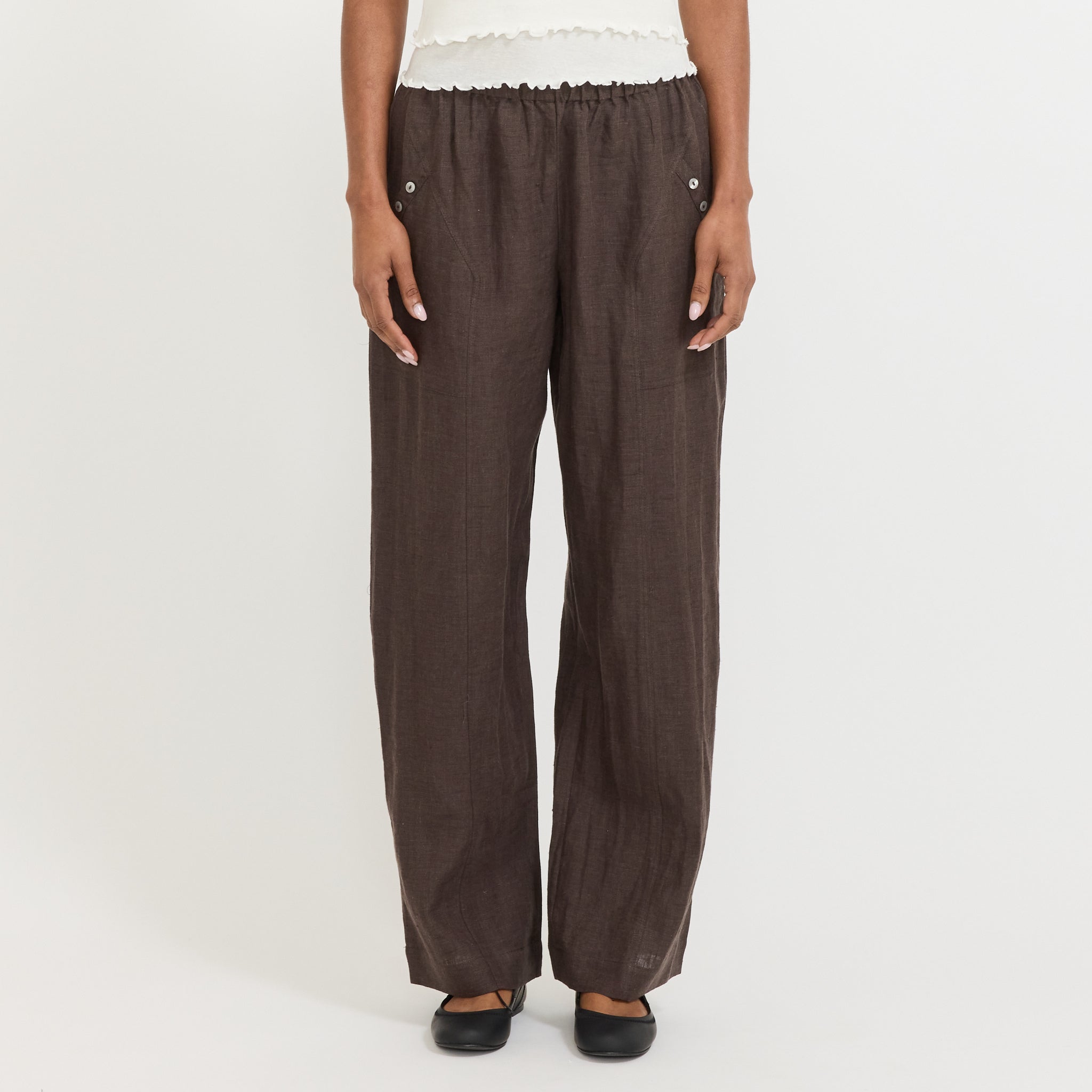 Angle Pocket Pant Bark