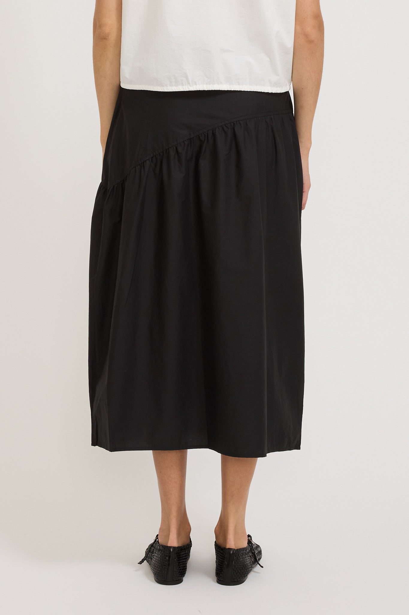 Angle Skirt Black