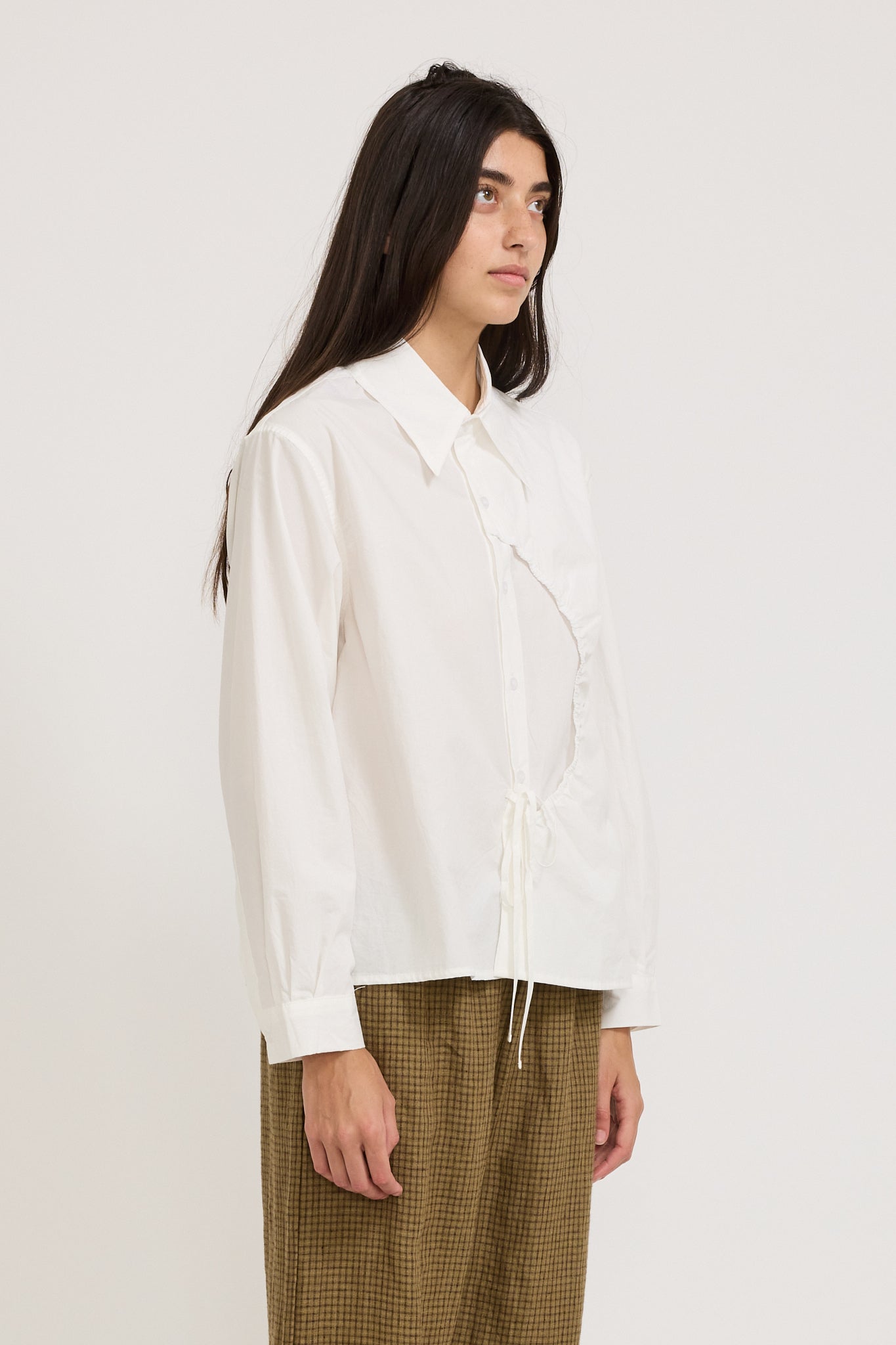 Arch Tie Shirt White