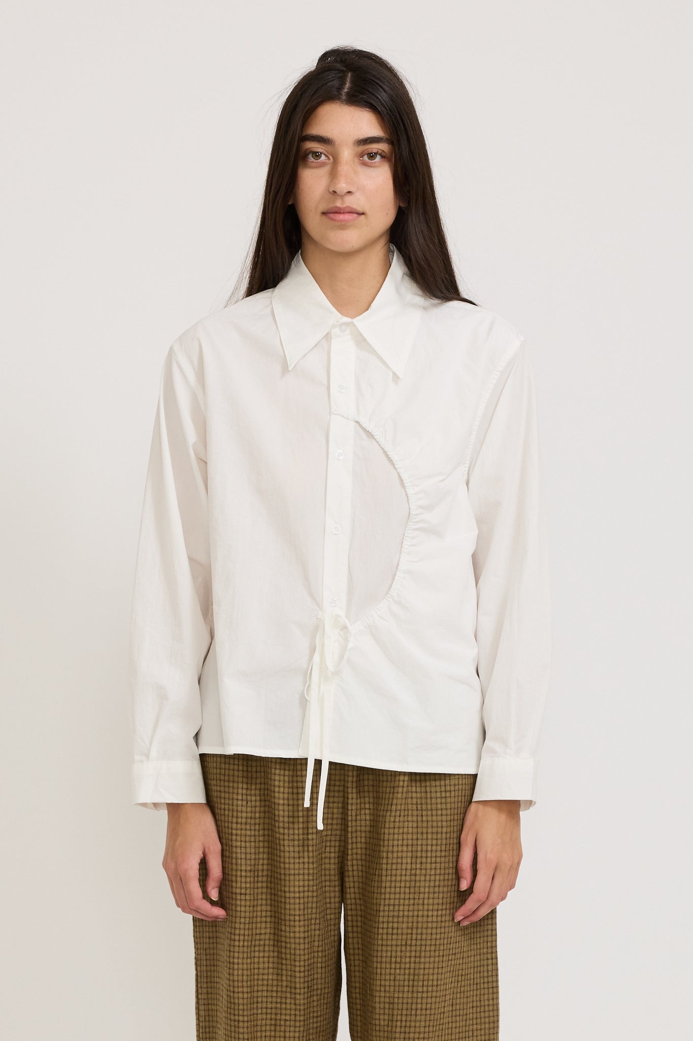 Arch Tie Shirt White