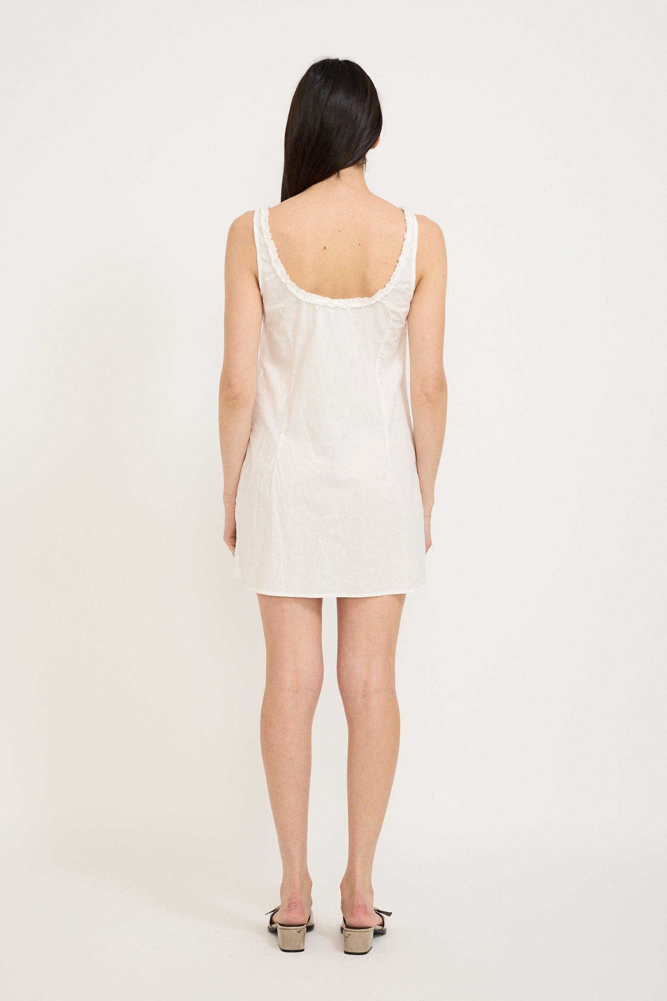 Deiji Studios | Babylock Dress White | Maplestore