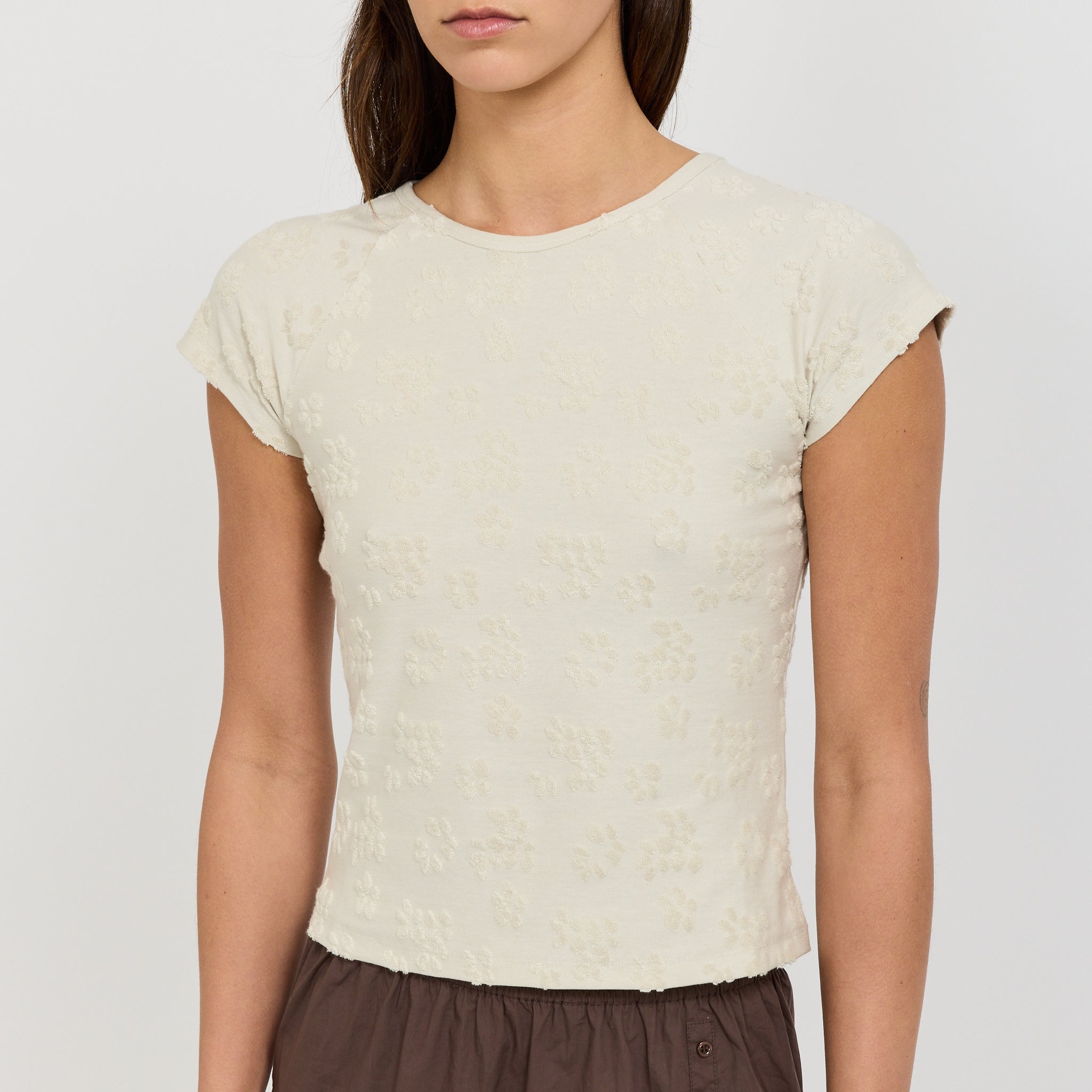 Button Skirt Chocolate