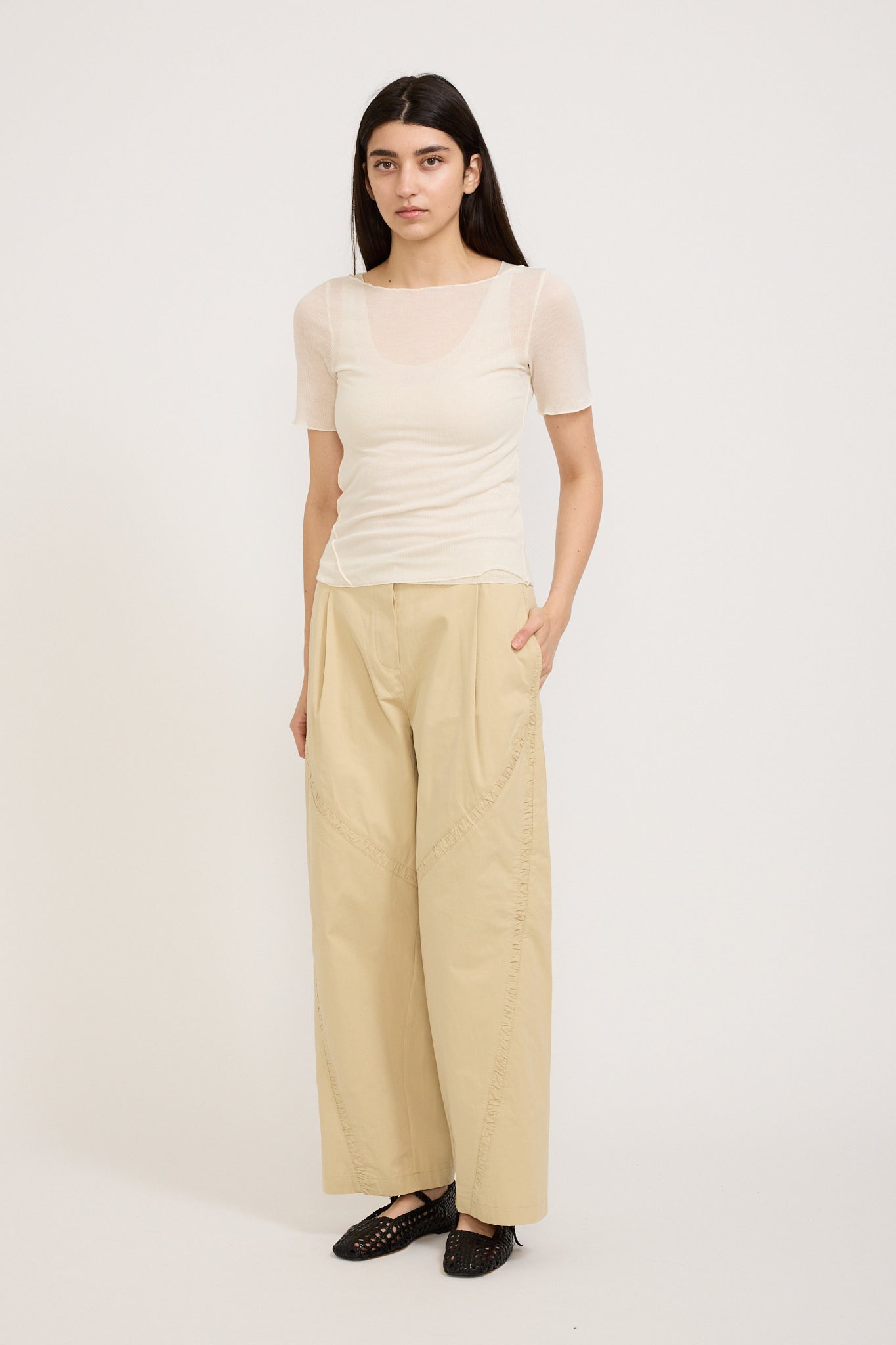 Deiji Studios | Channel Pant Stone | Maplestore