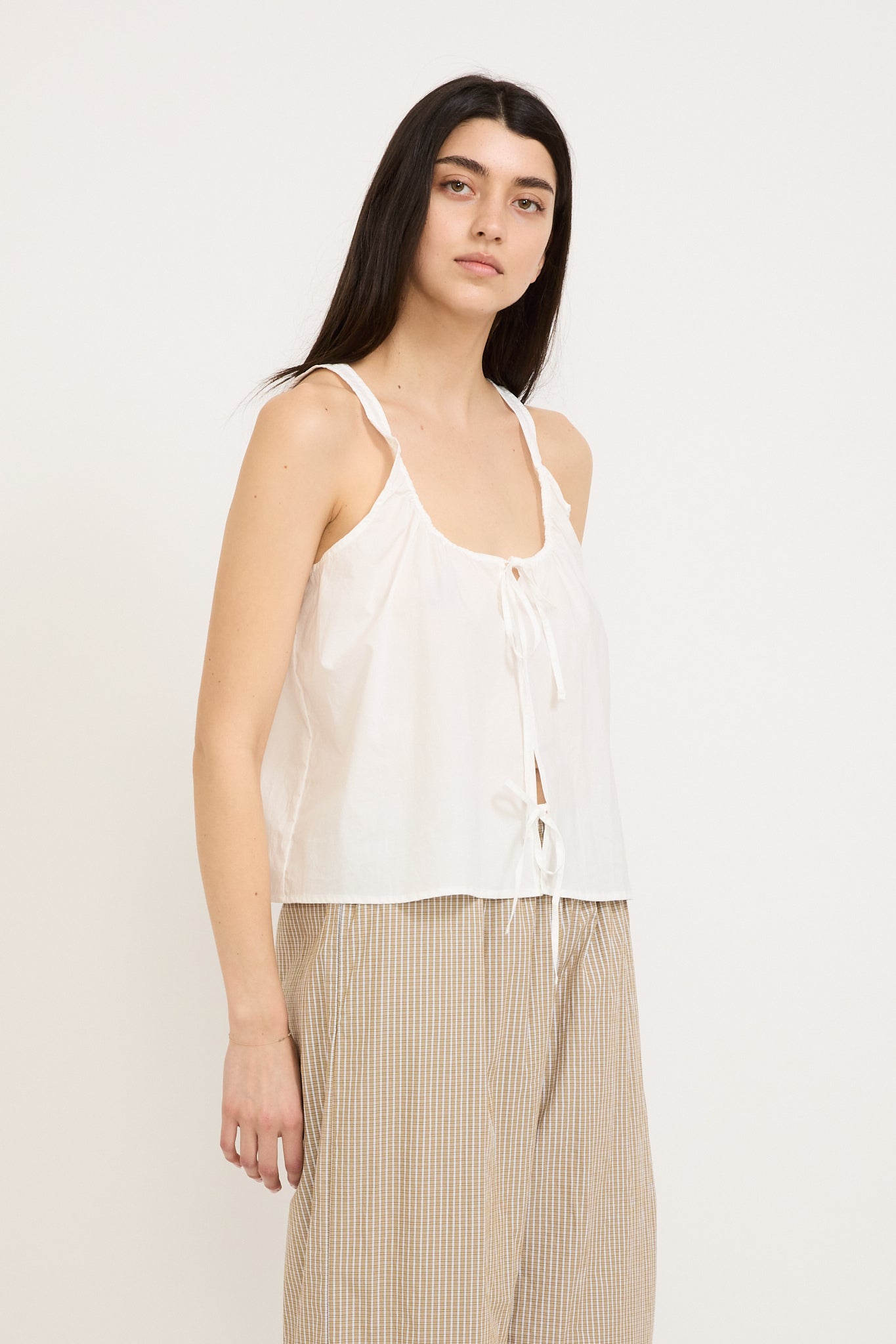 Deiji Studios | Cotton Bind Top White | Maplestore