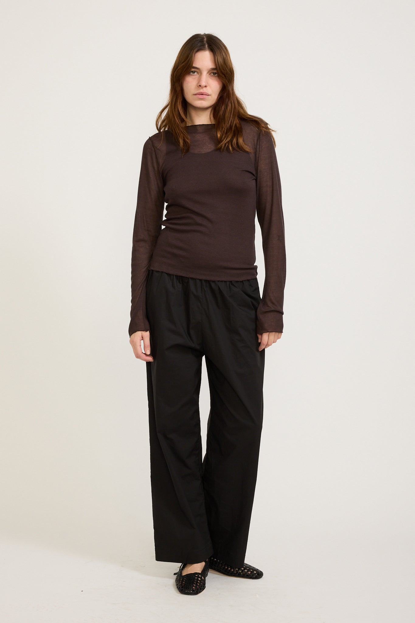 Deiji Studios | Ease Trouser Black | Maplestore