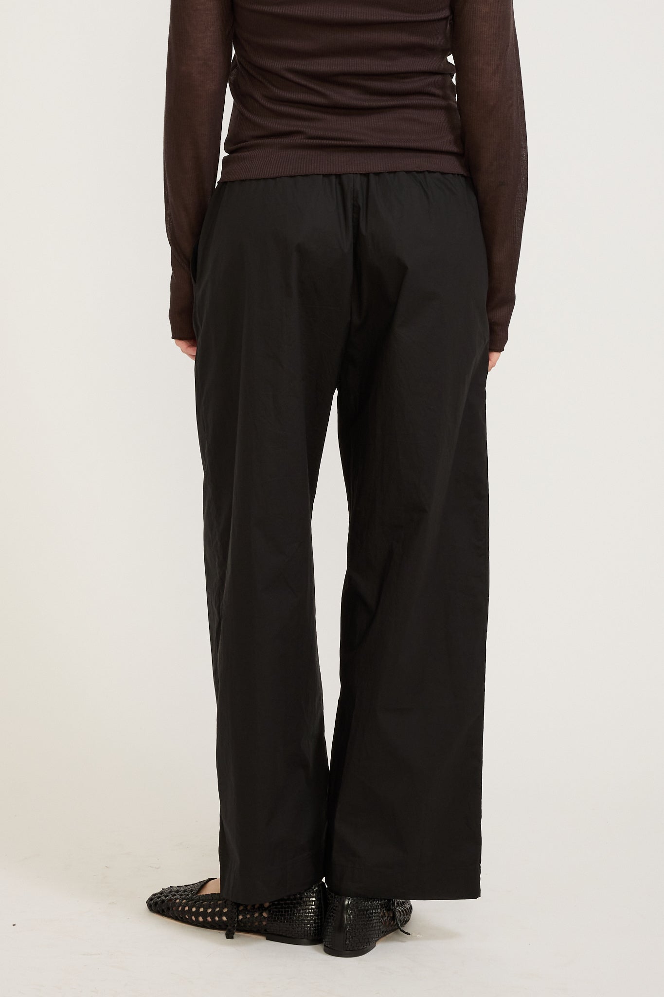 Deiji Studios | Ease Trouser Black | Maplestore