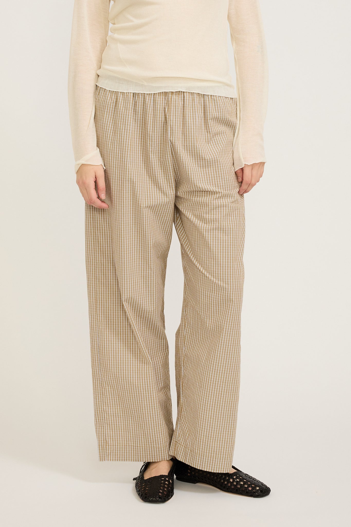 Ease Trouser Desert Check