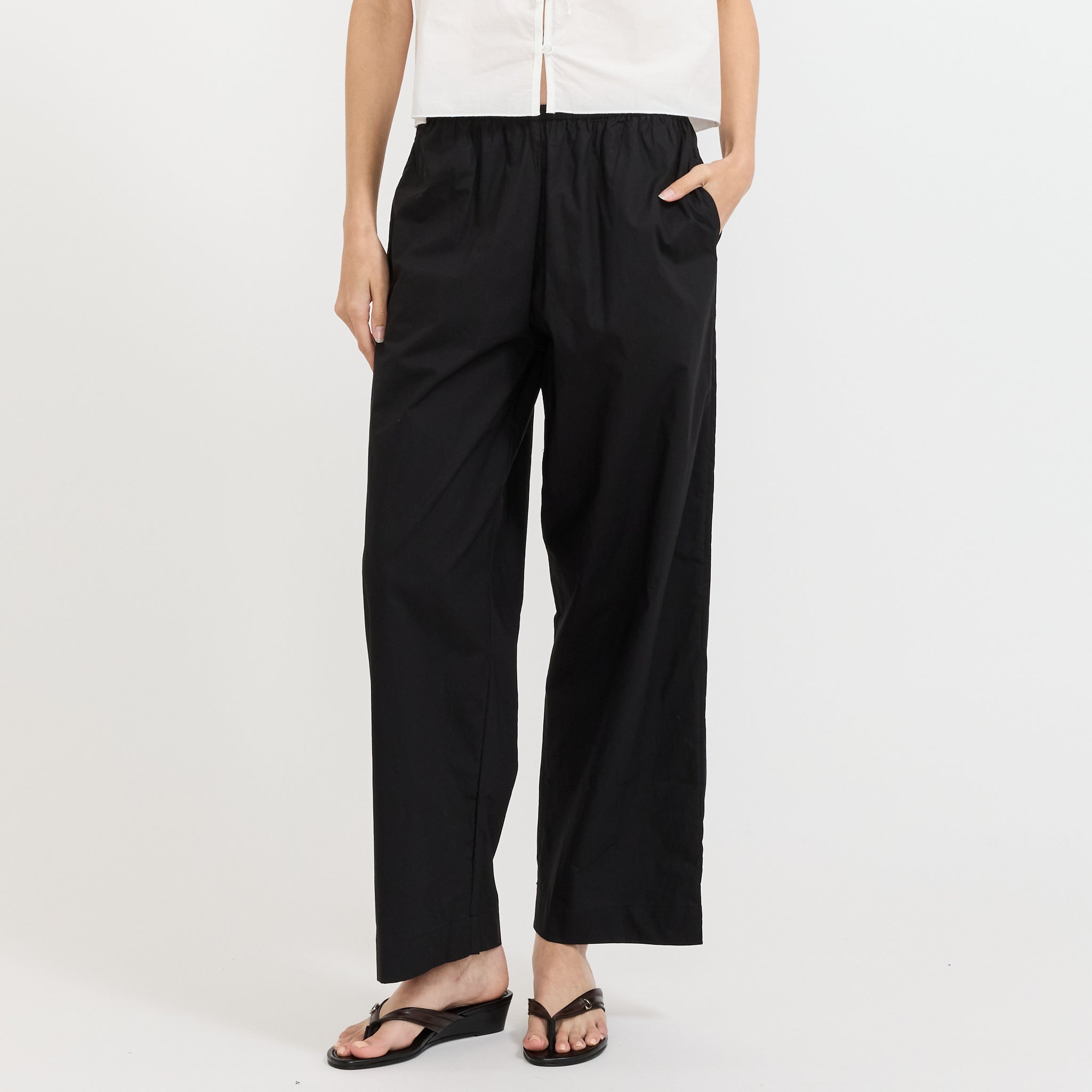 Ease Trouser Black