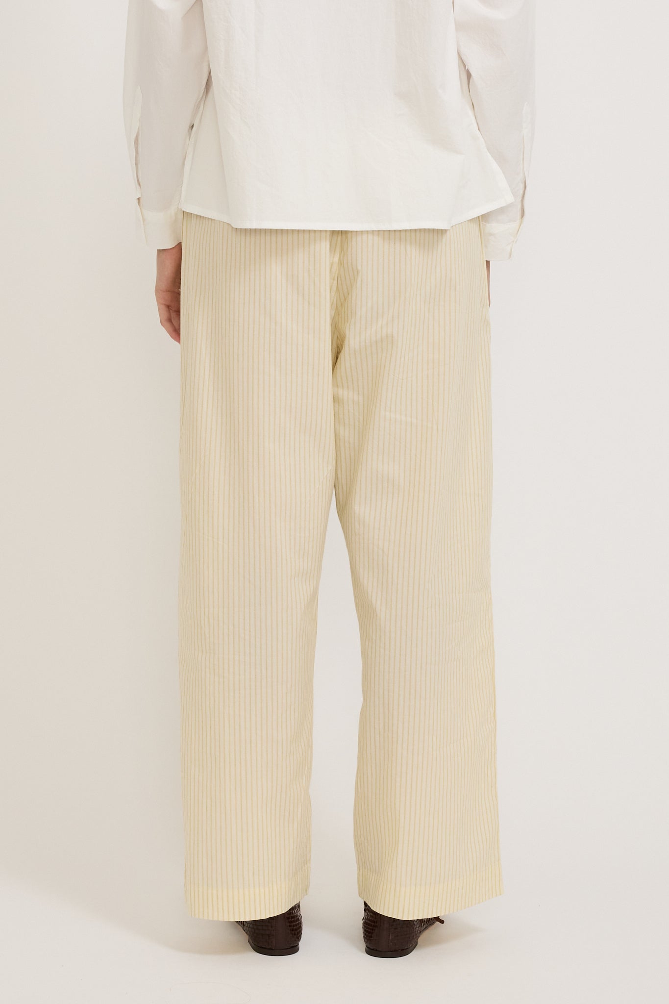 Ease Trouser Butter Stripe